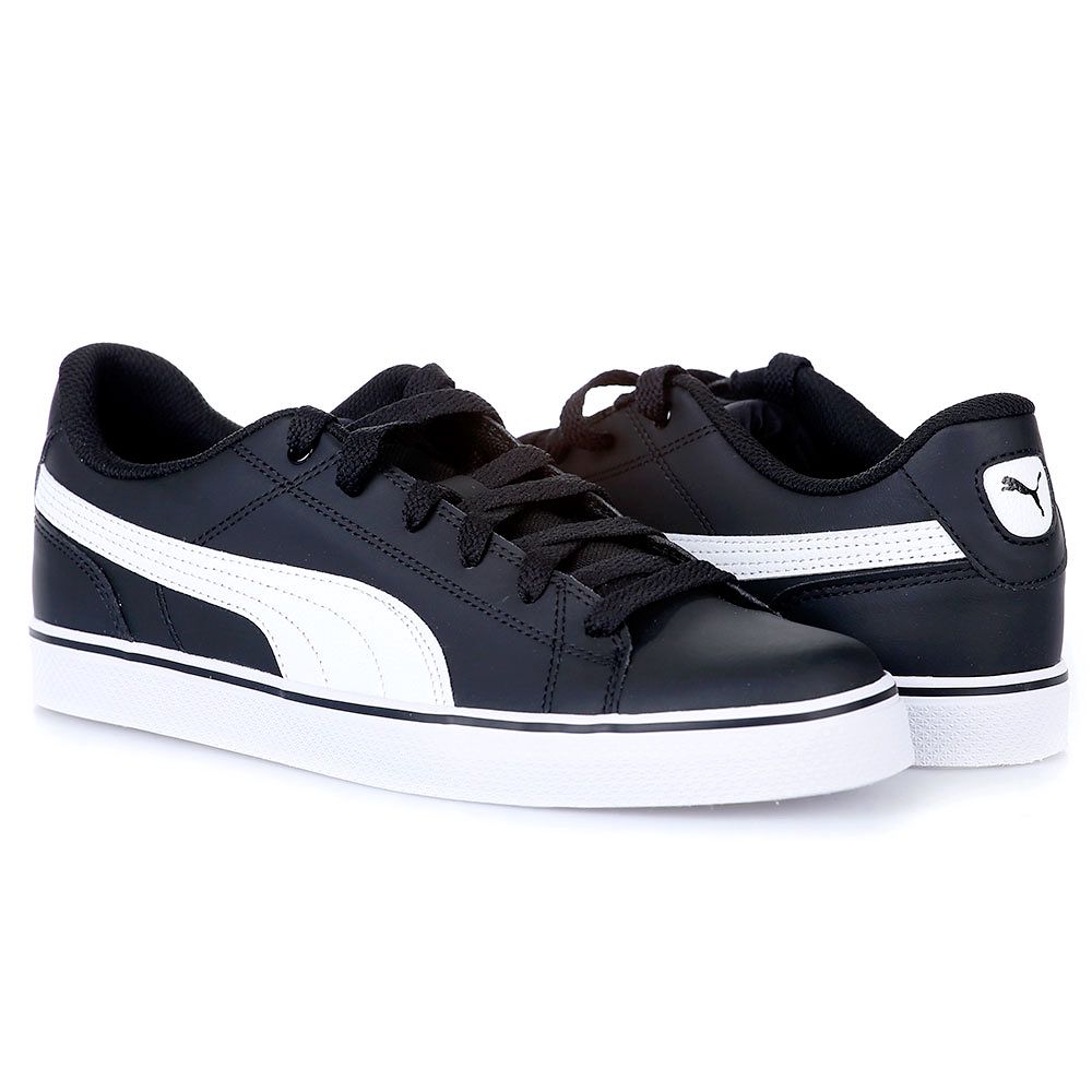 Zapatillas de Paseo Puma Court Negro - Fútbol Factory