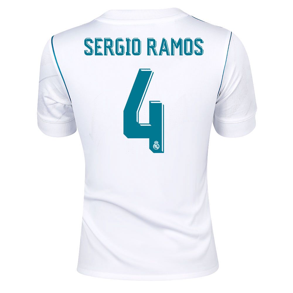 Camiseta 1ª Real Madrid 2017/2018 Sergio Ramos Junior - Fútbol Factory