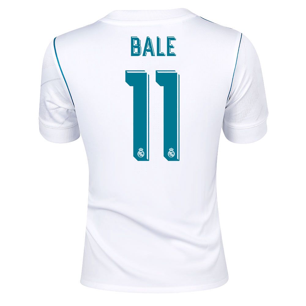 Camiseta 1ª Real Madrid 2017/2018 Bale Junior - Fútbol Factory