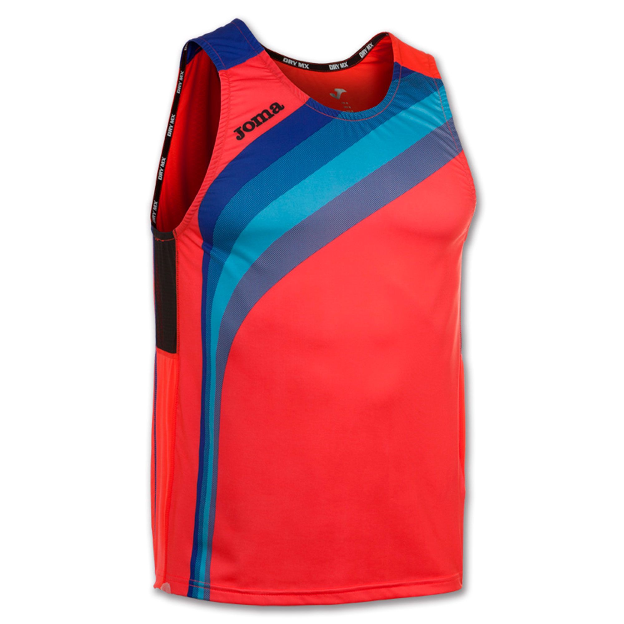 Camiseta de Running Elite V Sin Mangas Junior Coral Fluor - Fútbol Factory