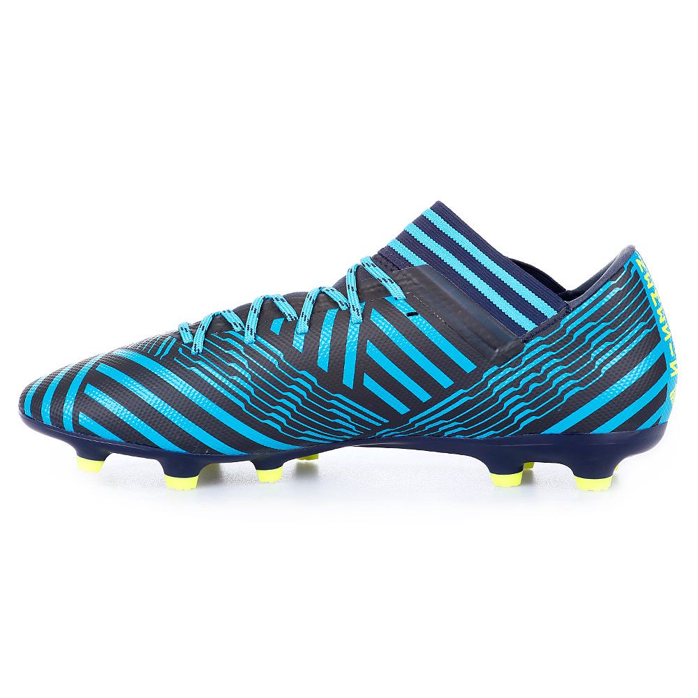 Botas de Fútbol Nemeziz 17.3 FG Azul Negro - Fútbol Factory