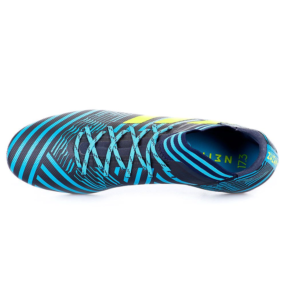 Botas de Fútbol Nemeziz 17.3 FG Azul Negro - Fútbol Factory