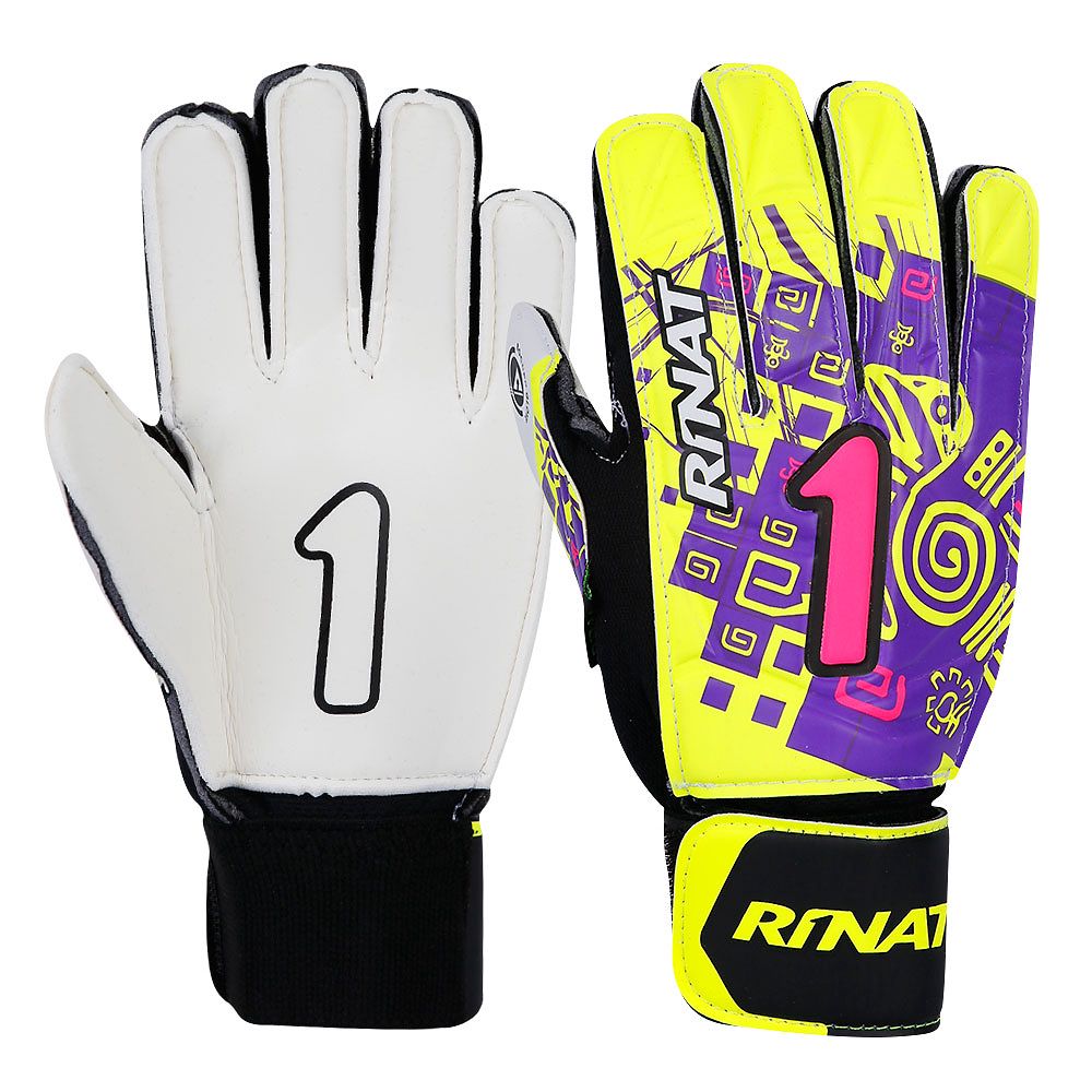 Guantes Asimetrik Etnik AS Amarillo - Fútbol Factory