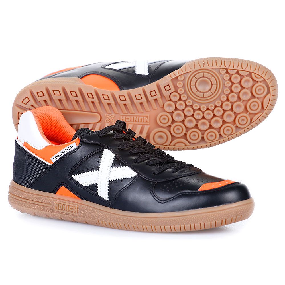 Zapatillas de Fútbol Sala Continental Negro - Fútbol Factory