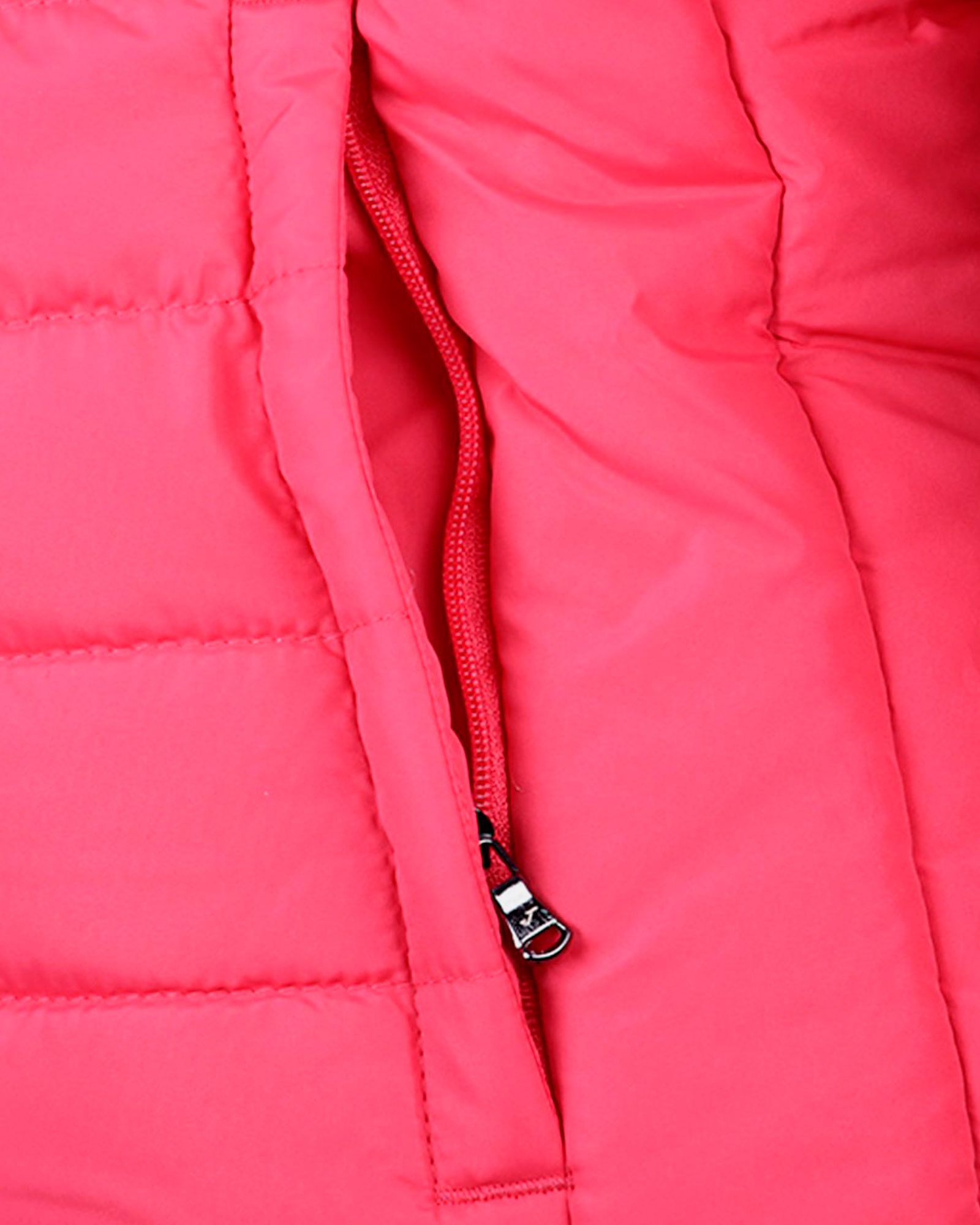 Abrigo con Capucha Vancouver Mujer Fucsia - Fútbol Factory