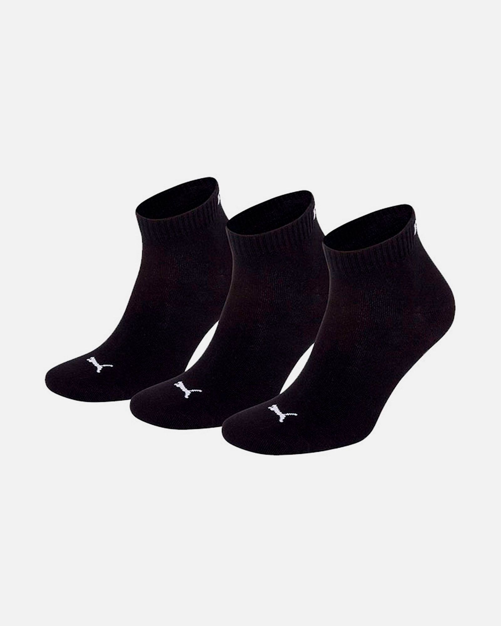 Calcetines Quarter Plain Negro - Fútbol Factory