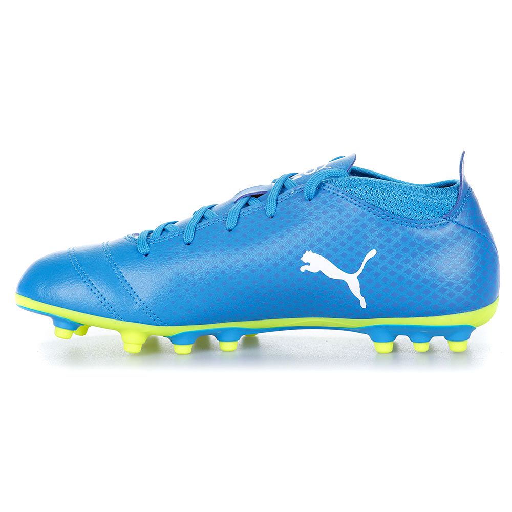 Botas de Fútbol One 17.4 AG Junior Azul Amarillo - Fútbol Factory
