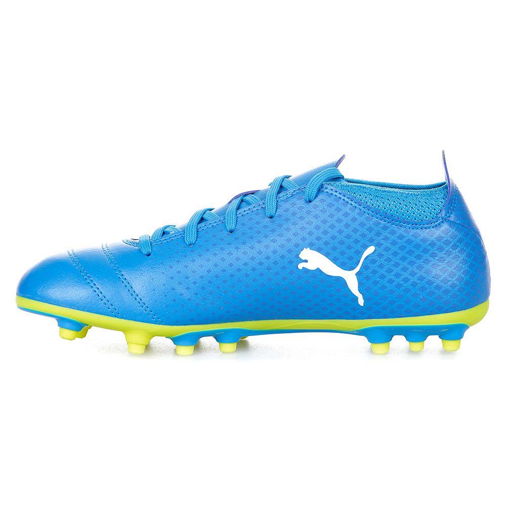 Botas de Fútbol One 17.4 AG Junior Azul Amarillo - Fútbol Factory