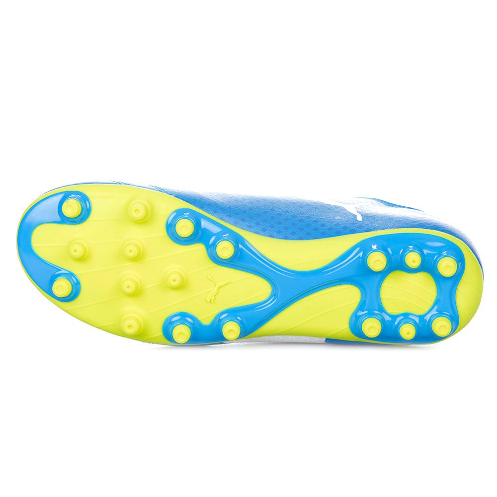Botas de Fútbol One 17.4 AG Junior Azul Amarillo - Fútbol Factory