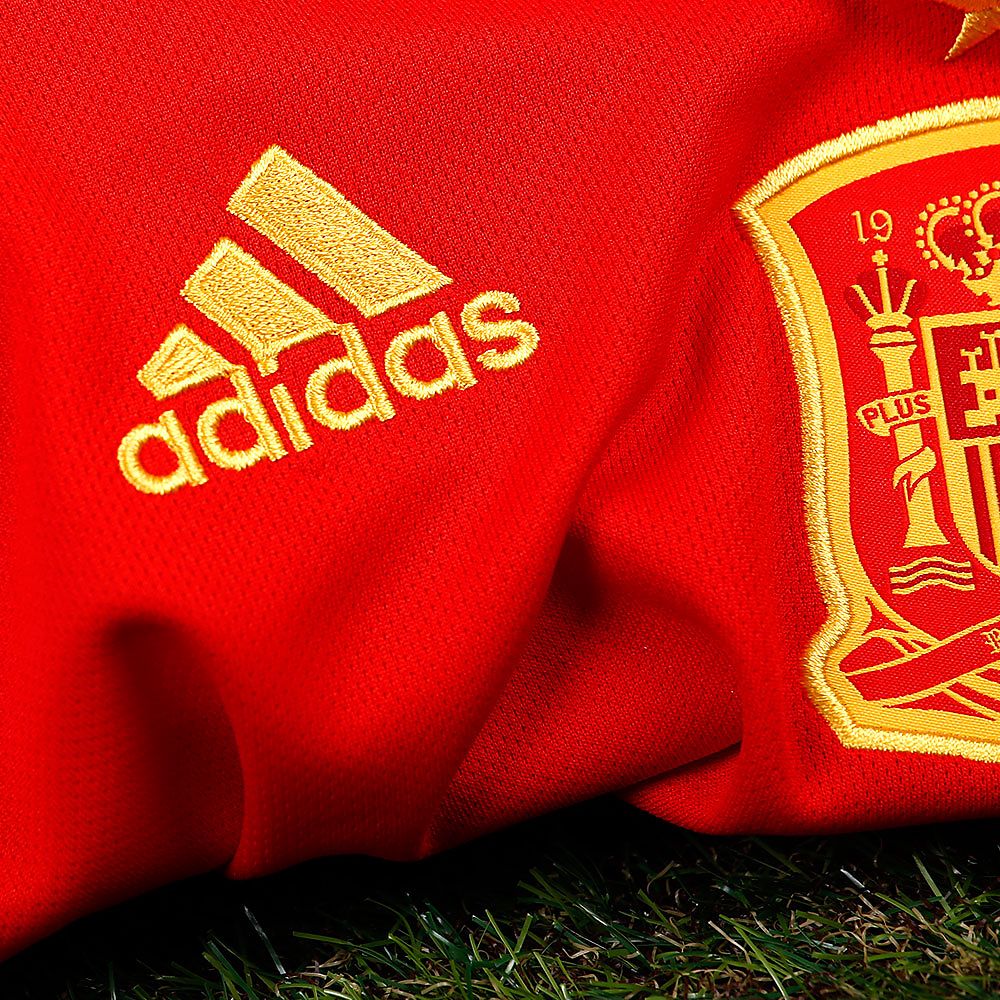 Conjunto 1ª España Mundial 2018 Junior Rojo - Fútbol Factory