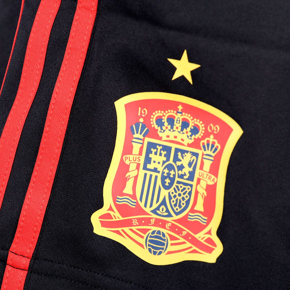 Pantalón Corto Training España Mundial 2018 Negro - Fútbol Factory