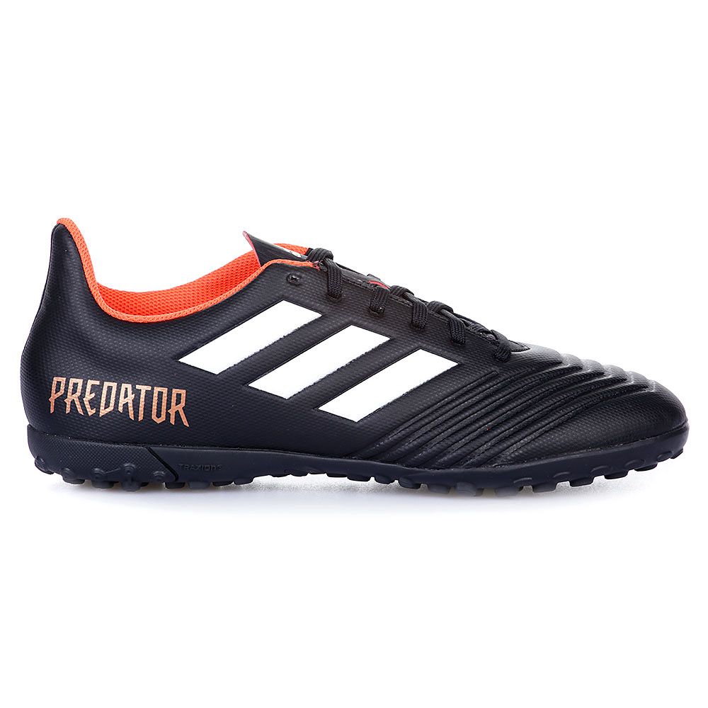 Botas de Fútbol Predator Tango 18.4 Multitaco Negro Rojo - Fútbol Factory
