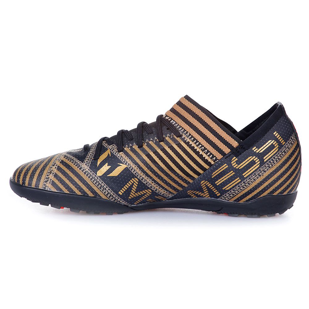 Botas de Fútbol Nemeziz Messi Tango 17.3 Multitaco Junior Negro Rojo - Fútbol Factory