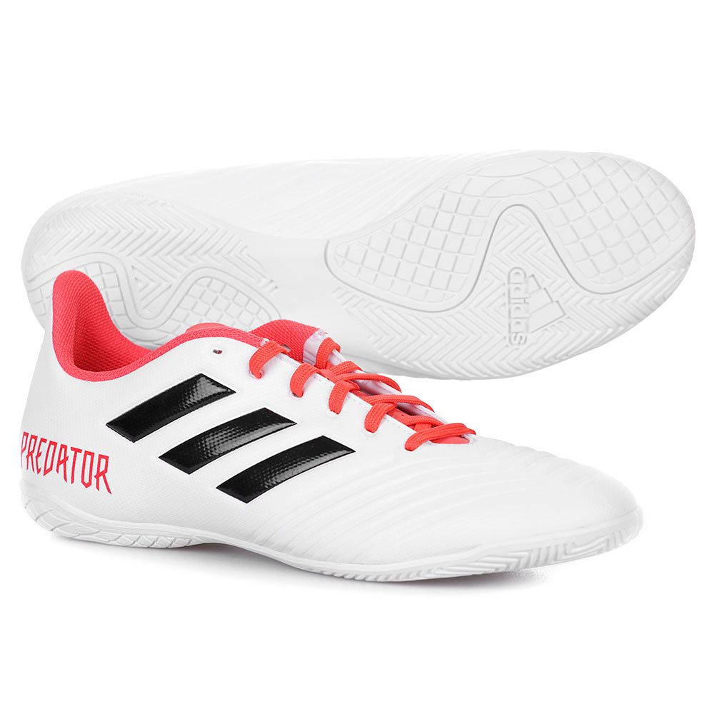 Zapatillas de Fútbol Predator Tango 18.4 Negro Rojo - Fútbol Factory