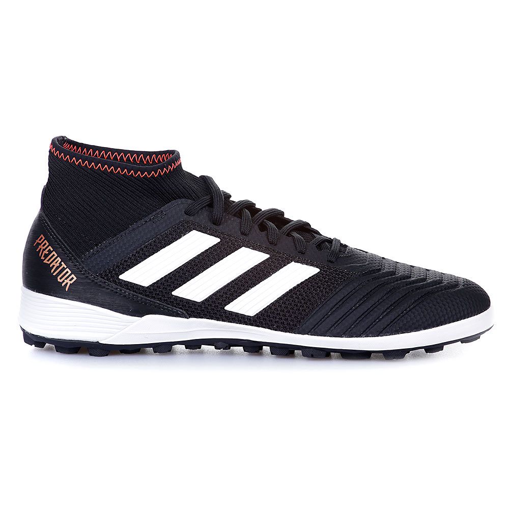 Botas de Fútbol Predator Tango 18.3 Multitaco Negro Rojo - Fútbol Factory