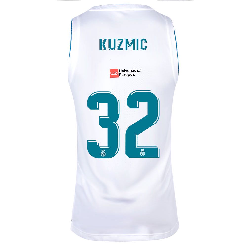 Camiseta 1ª Real Madrid 2017/2018 Kuzmic Baloncesto Blanco - Fútbol Factory