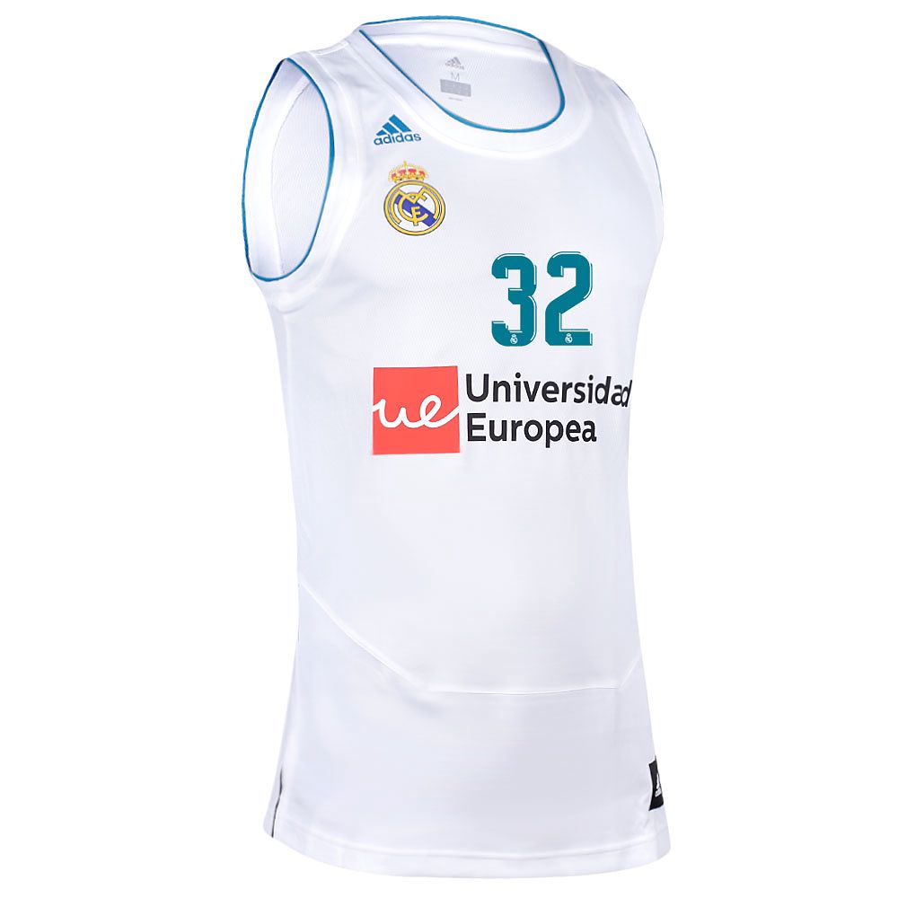 Camiseta 1ª Real Madrid 2017/2018 Kuzmic Baloncesto Blanco - Fútbol Factory
