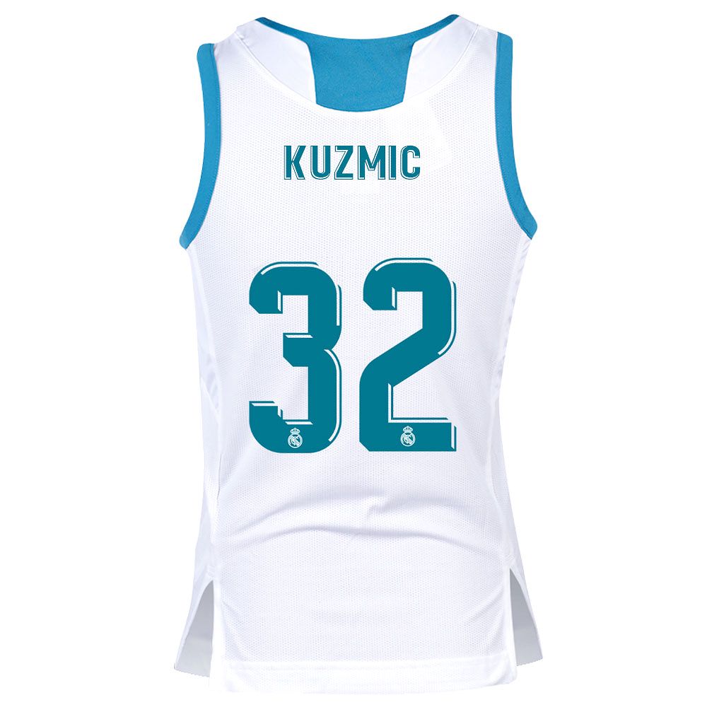 Camiseta 1ª Real Madrid 2017/2018 Kuzmic Baloncesto Junior Blanco - Fútbol Factory