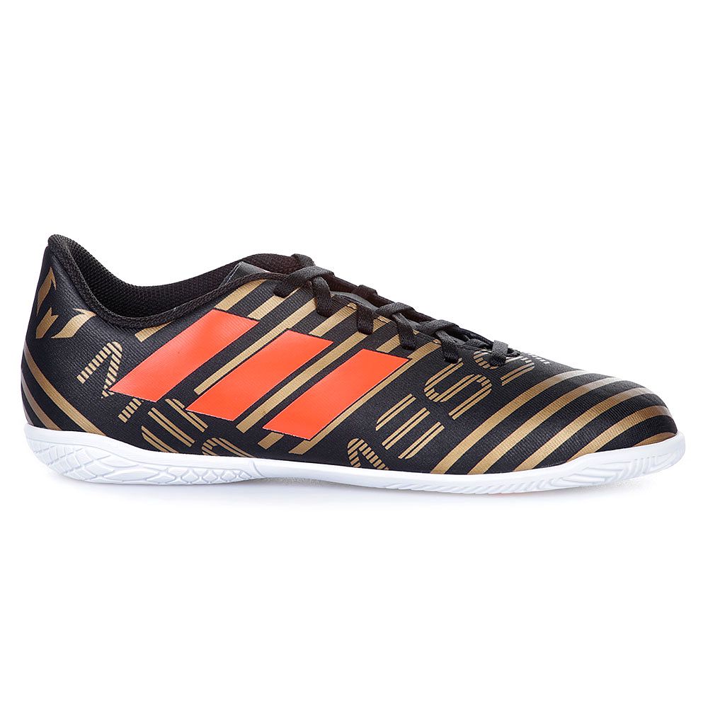 Zapatillas de Fútbol Sala Nemeziz Messi 17.4 Negro Rojo - Fútbol Factory