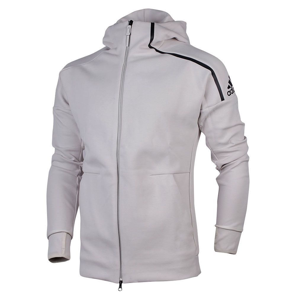 Chaqueta con capucha de Paseo ZNE 2 Blanco - Fútbol Factory