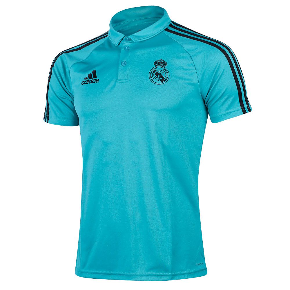 Polo de Paseo Real Madrid UCL 2017/2018 Verde - Fútbol Factory