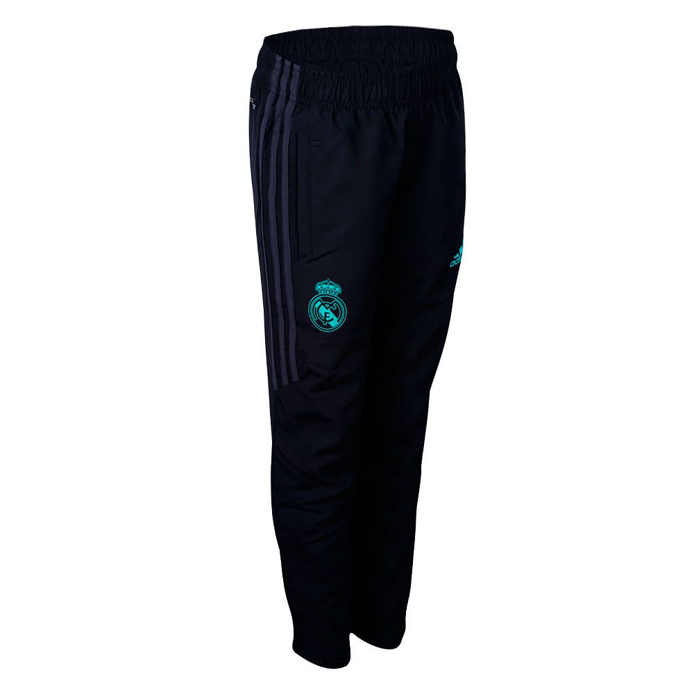 Chándal Pre-Match Real Madrid 2017/2018 Junior Verde  Negro - Fútbol Factory
