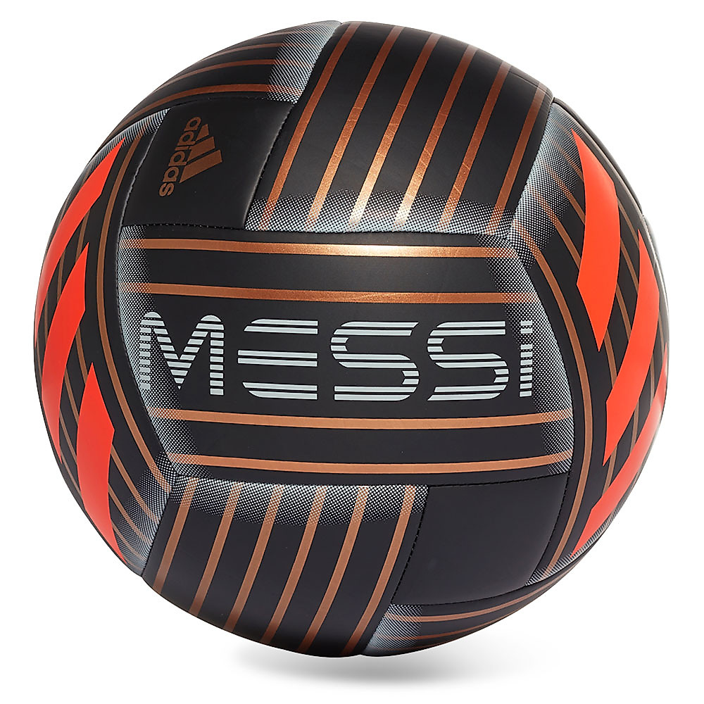 Balón de Fútbol 11 Messi Negro - Fútbol Factory