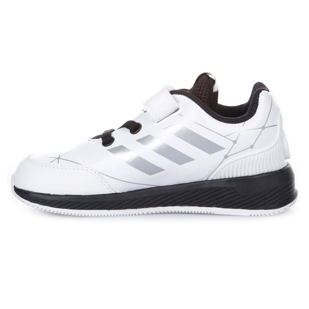 Zapatillas RapidaRun Star Wars Junior Blanco Negro - Fútbol Factory