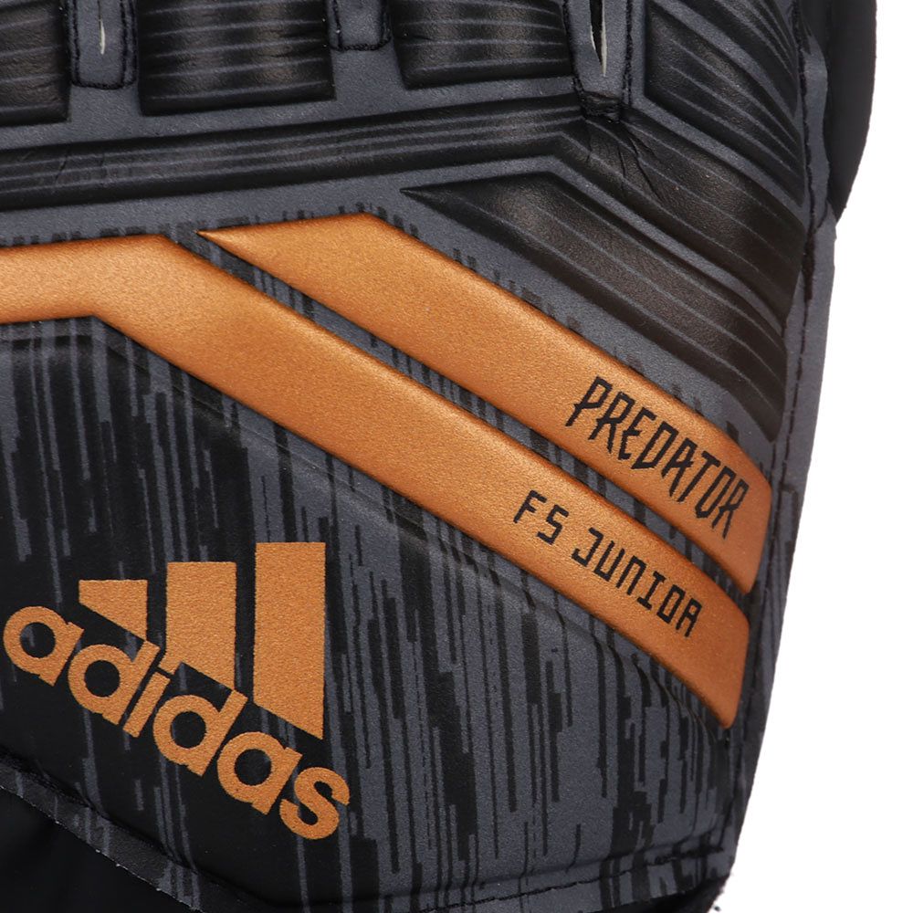 Guantes Predator 18 Fingersave Junior Negro - Fútbol Factory