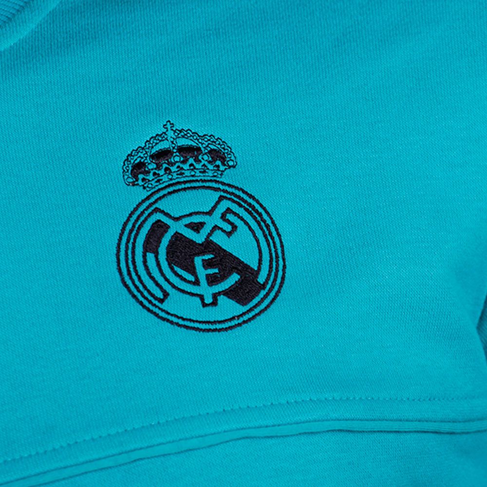 Sudadera de Paseo Real Madrid 2017/2018 Verde - Fútbol Factory
