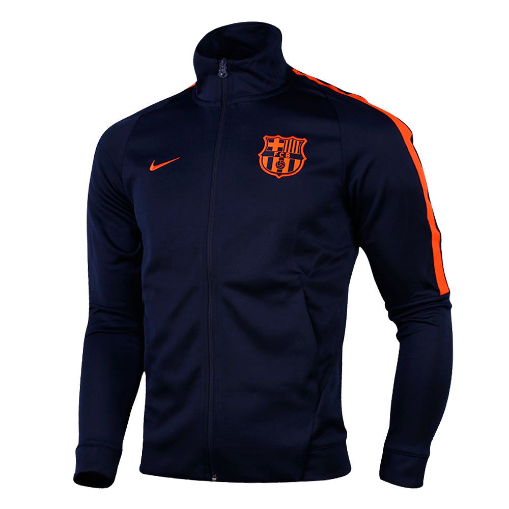 Chaqueta Training FC Barcelona 2017/2018 Marino - Fútbol Factory