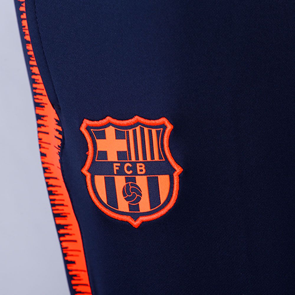 Pantalón de Training FC Barcelona Dry Squad 2017/2018 Marino Naranja - Fútbol Factory