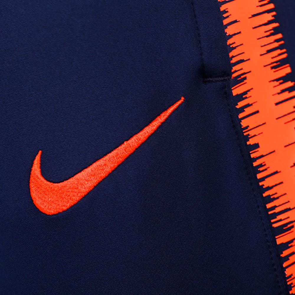 Pantalón de Training FC Barcelona Dry Squad 2017/2018 Marino Naranja - Fútbol Factory