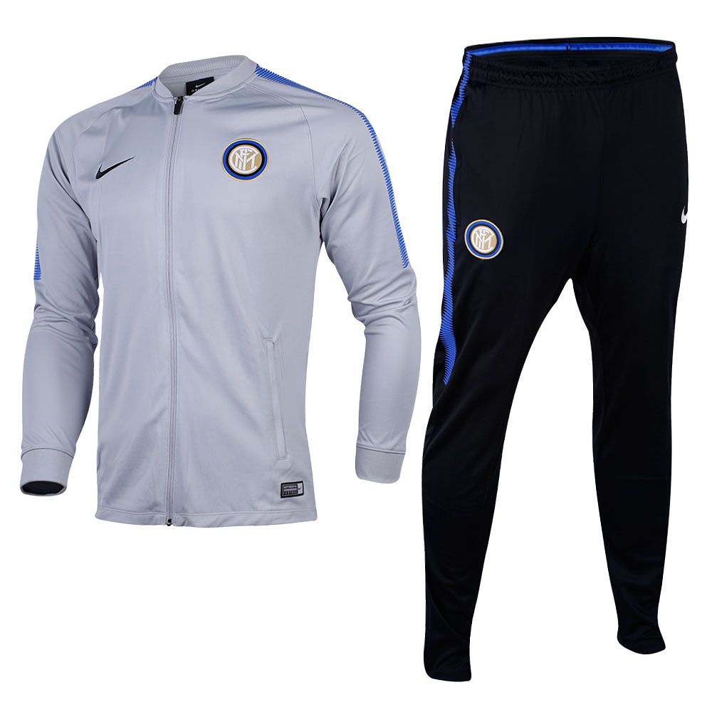 Chándal de Training Inter de Milan 2017/2018 Dry Squad Gris - Fútbol Factory