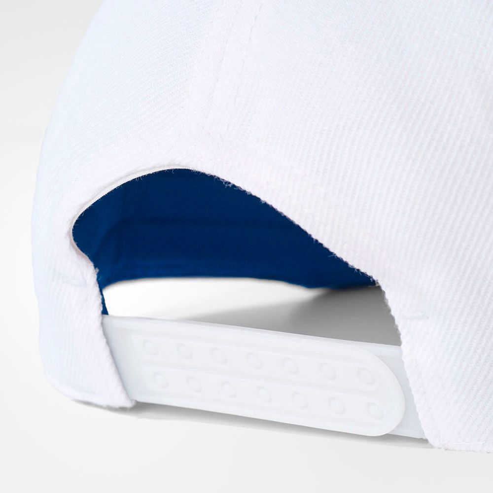 Gorra Plana Real Madrid  2017/2018 Blanco Azul - Fútbol Factory