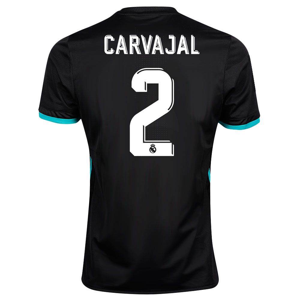 Camiseta 2ª Real Madrid 2017/2018 Carvajal Negro - Fútbol Factory