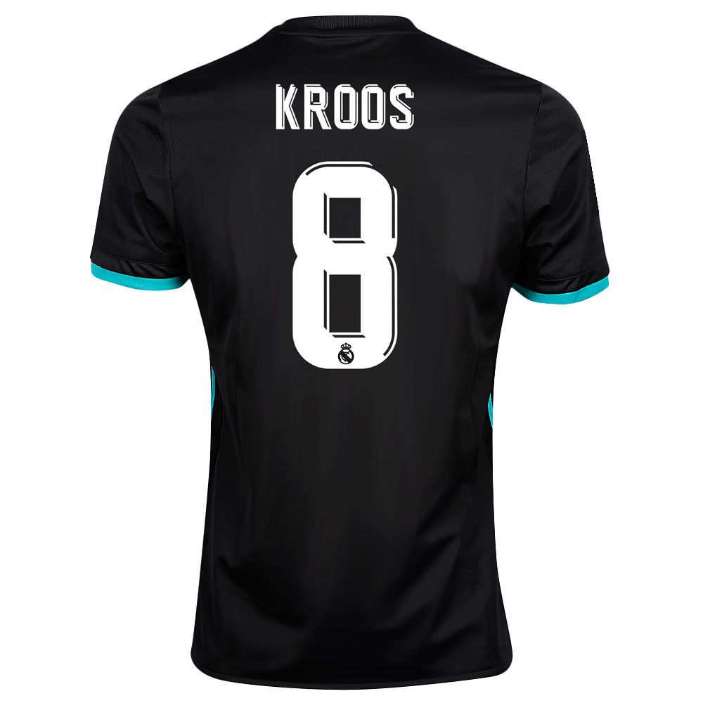 Camiseta 2ª Real Madrid 2017/2018 Kroos Negro - Fútbol Factory