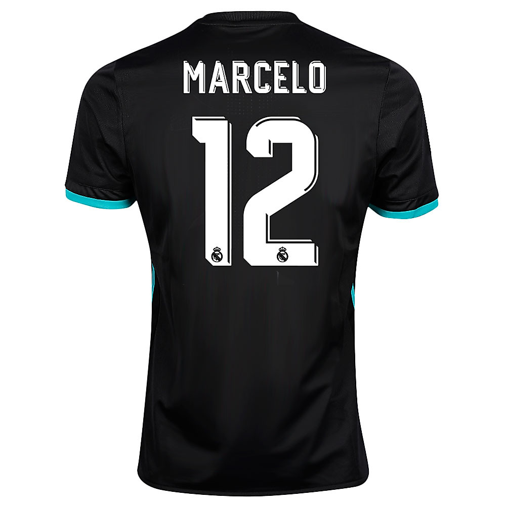 Camiseta 2ª Real Madrid 2017/2018 Marcelo Negro