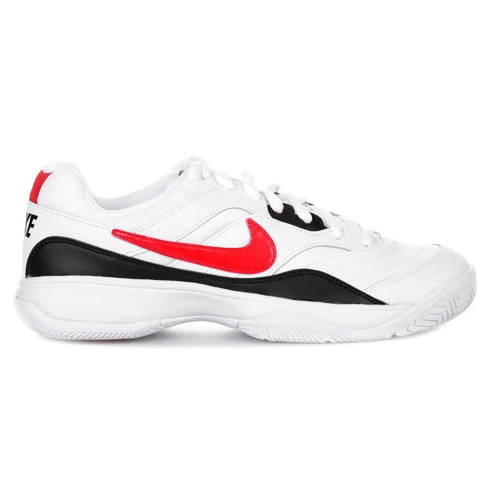 Zapatillas de Tenis Court Lite Blanco Rojo - Fútbol Factory