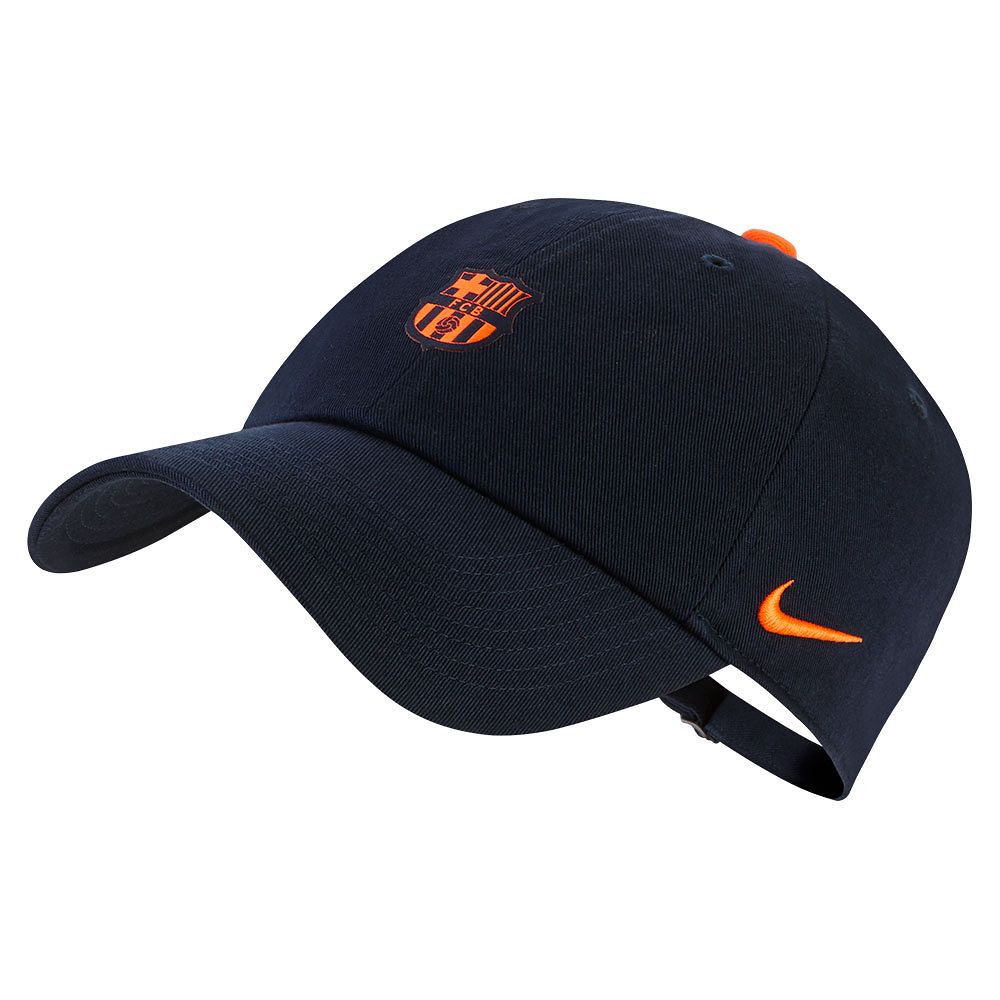 Gorra FC Barcelona 2017/2018 Marino Naranja - Fútbol Factory