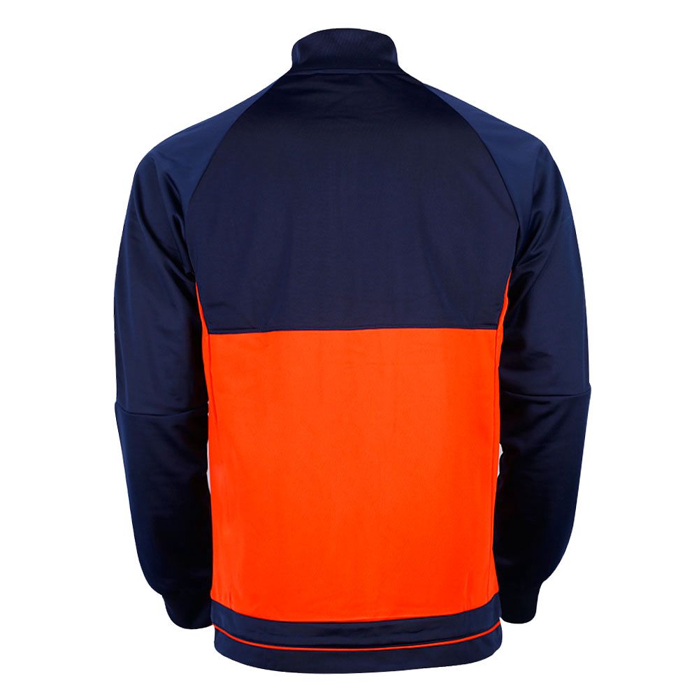 Chaqueta de Training Fútbol Tiro 17 Marino Naranja - Fútbol Factory