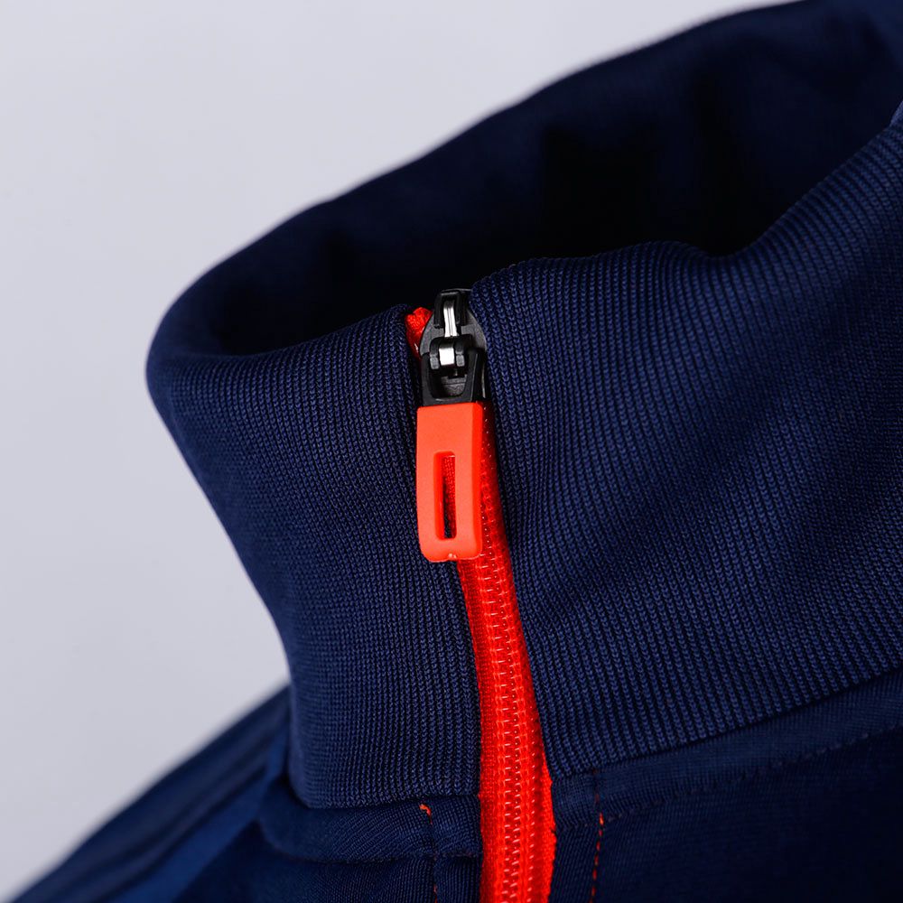 Chaqueta de Training Fútbol Tiro 17 Marino Naranja - Fútbol Factory