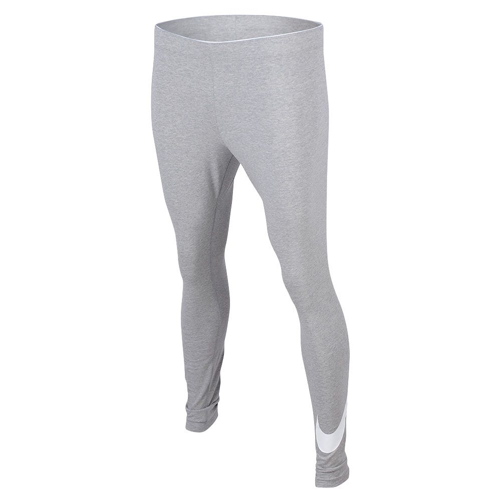 Mallas de Training Club Legging Logo Mujer Gris - Fútbol Factory