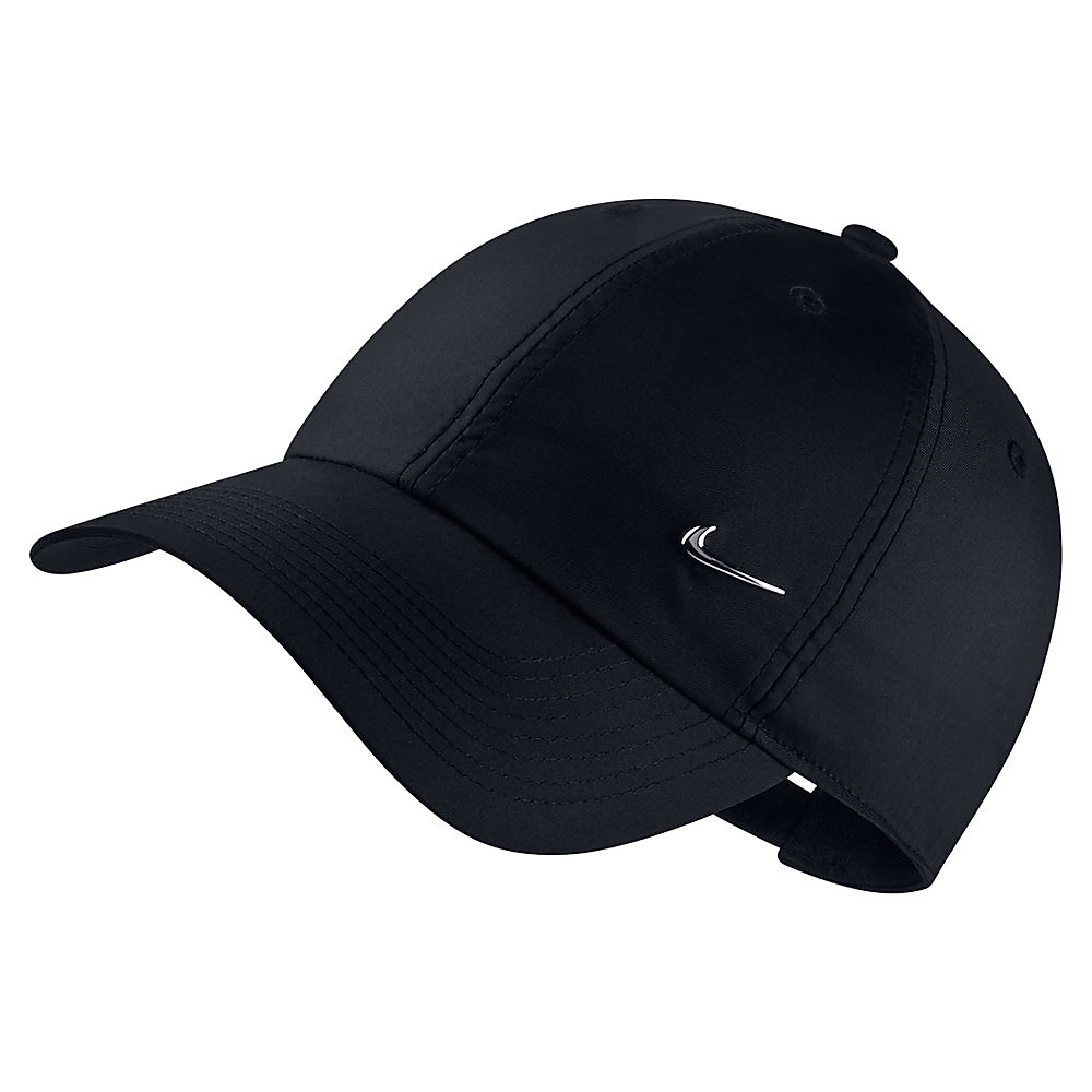Gorra H86 Swoosh Negro - Fútbol Factory