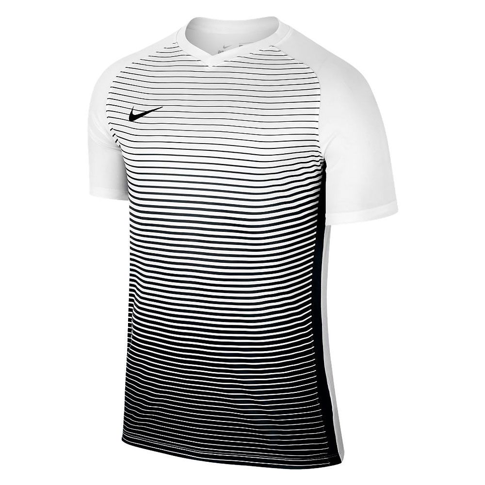 Camiseta Precision IV Blanco Negro - Fútbol Factory