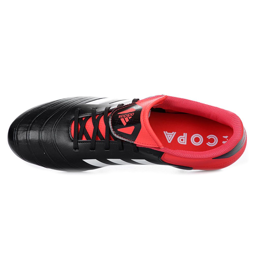 Botas de Fútbol Copa 18.4 FxG Negro Rojo - Fútbol Factory