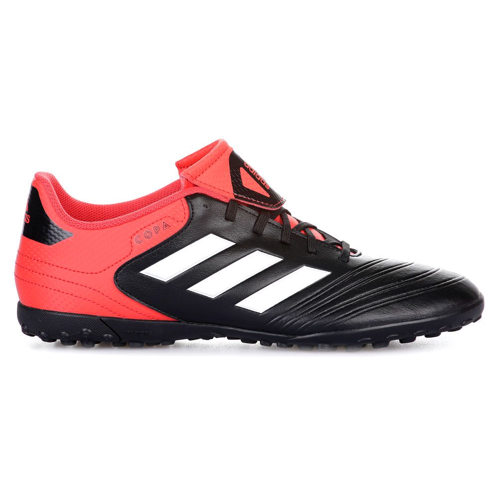 Botas de Fútbol Copa 18.4 Multitaco Negro Rojo - Fútbol Factory