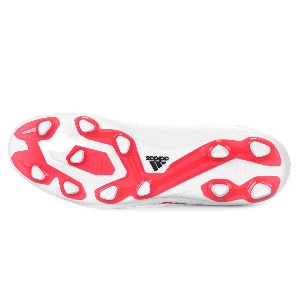 Botas de Fútbol X 17.4 FxG Blanco Rojo - Fútbol Factory