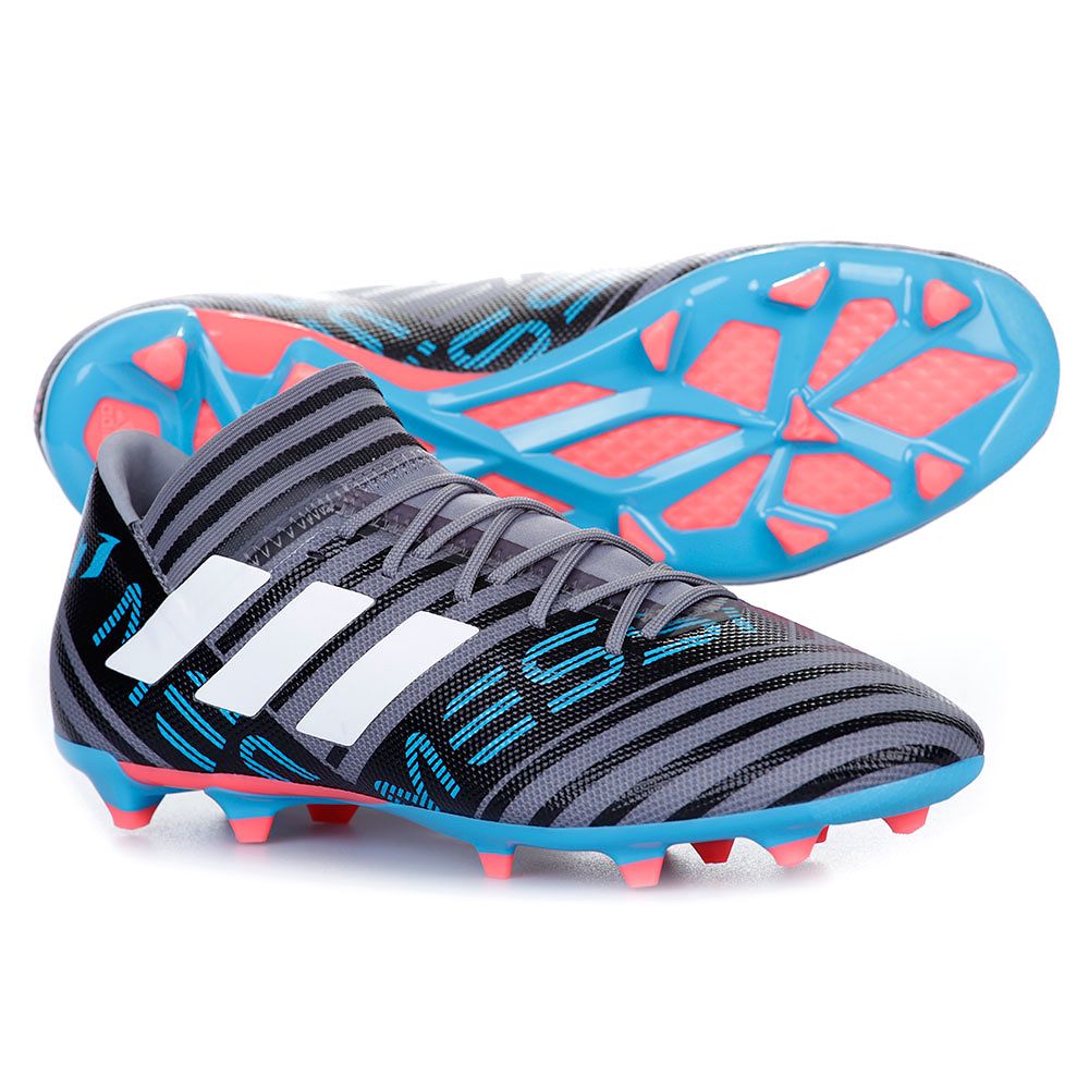 Botas de Fútbol Nemeziz Messi 17.3 FG Gris Azul Botas de Fútbol Nemeziz Messi 17.3 FG Gris Azul - Fútbol Factory