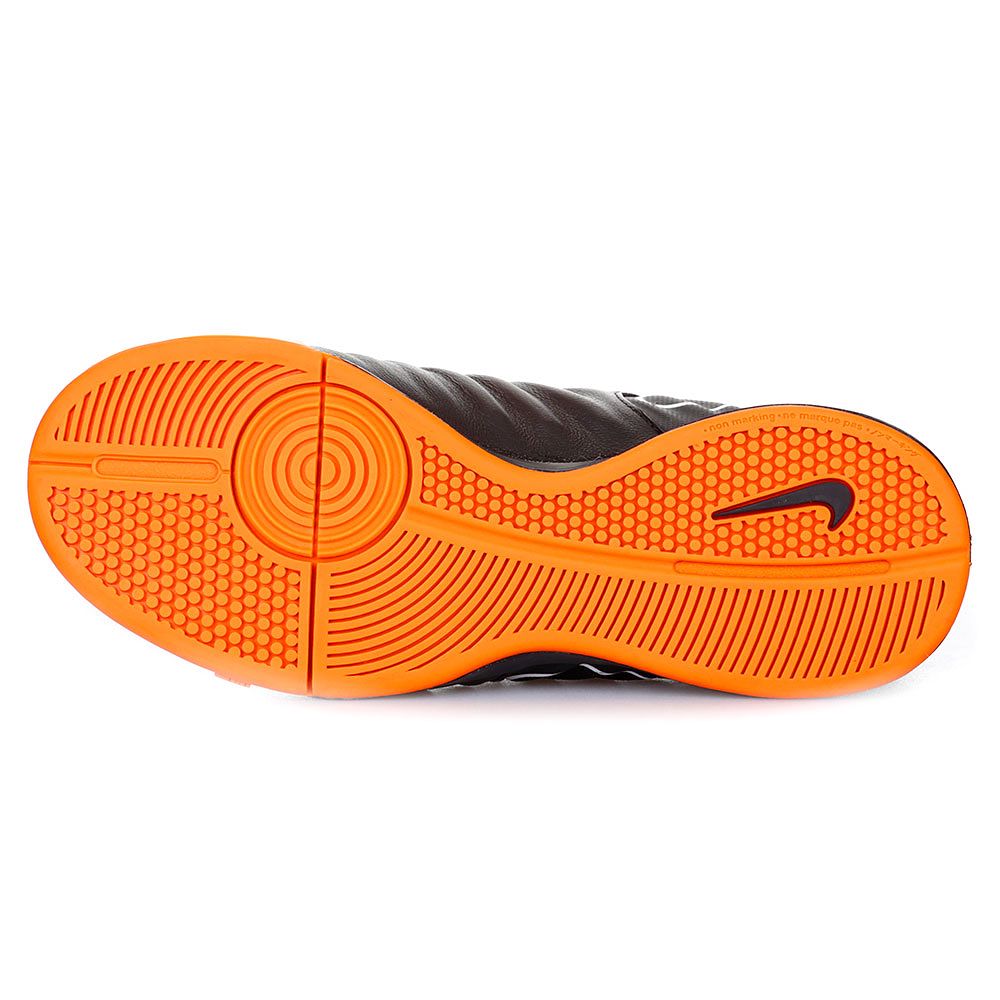 Botas de Fútbol Tiempo LegendX VII Academy IC Junior Negro Naranja - Fútbol Factory